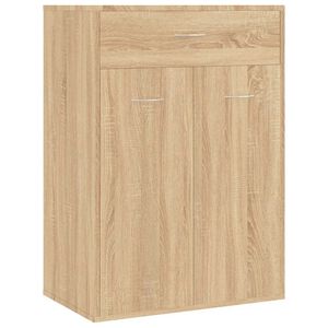 vidaXL Kenk&auml;kaappi Sonoma-tammi 60x35x84 cm tekninen puu