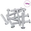 vidaXL Ruuvi 1800 kpl Hopea M6 x 50 mm Ter&auml;s