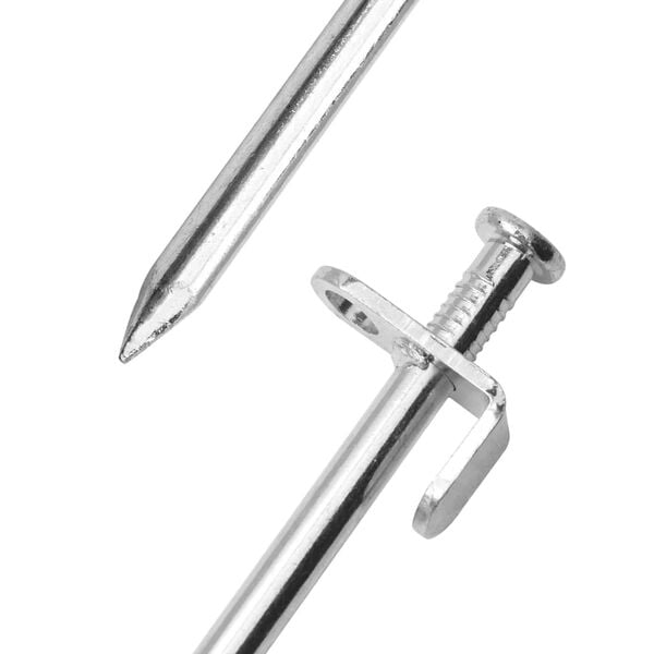vidaXL Telttatapit 24 kpl 19,5 cm 8 mm galvanoitu teräs