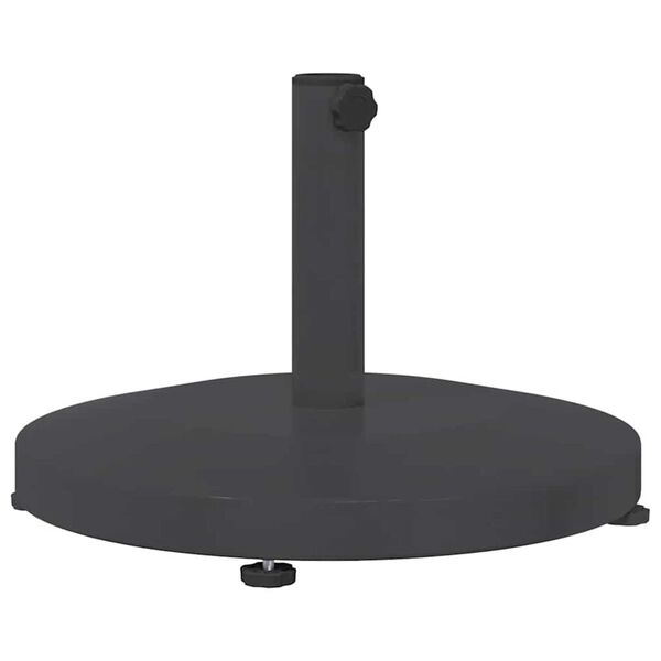 vidaXL P&auml;iv&auml;nvarjonjalusta Tumma harmaa 48 x 48 x 32 cm