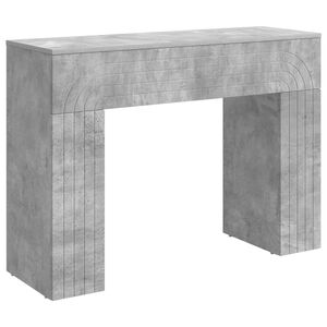 vidaXL Sohvap&ouml;yt&auml; Betoninharmaa 102 x 35 x 75 cm Tekninen puu