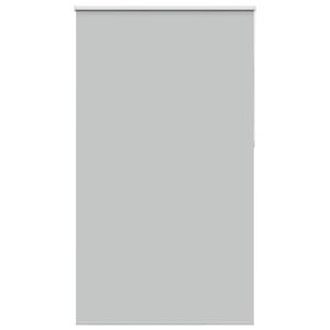 vidaXL Rullaverho Blackout vaalean harmaa 135x210 cm Kankaan leveys