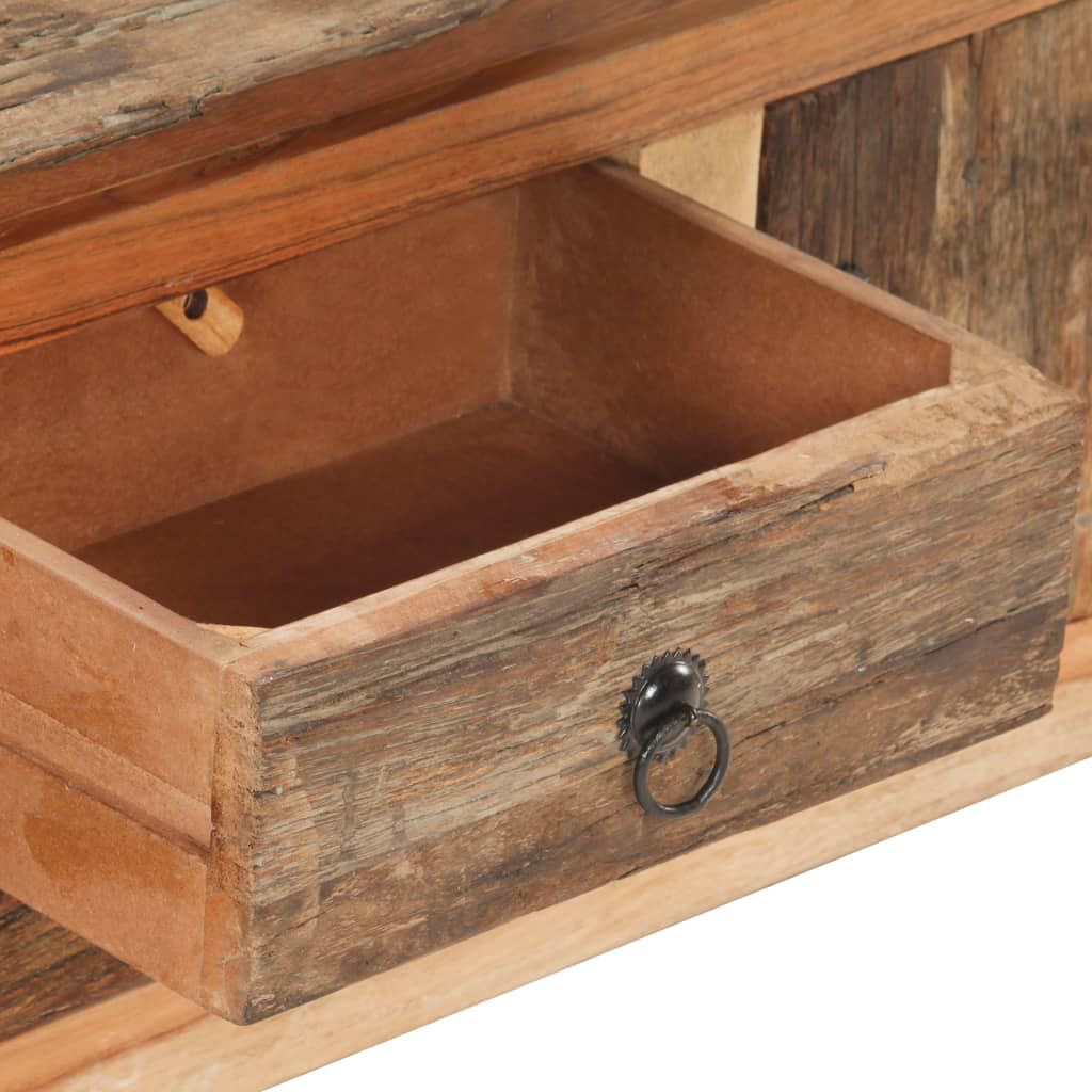 vidaXL TV-taso 120x30x40 cm täysi akaasiapuu ja kierrätetty täyspuu