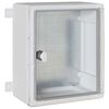 vidaXL Ohjauskabinetti Harmaa 37 x 16,5 x 35 cm ABS-muovi