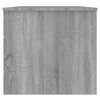 vidaXL Sohvapöytä harmaa Sonoma 102x50,5x46,5 cm tekninen puu