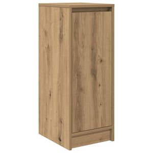 vidaXL Kenk&auml;kaappi artesaani tammi 29,5x34x76 cm tekninen puu
