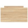 vidaXL S&auml;ngynrunko laatikoilla Sonoma-tammi 75x190 cm Small Single