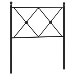 vidaXL Metallinen vaihtop&auml;&auml;ty valkoinen 75 cm