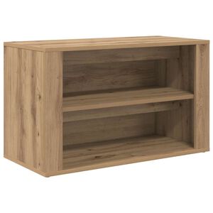 vidaXL Kenk&auml;teline 75 x 35 x 45 cm Tekninen puu artesaani tammi