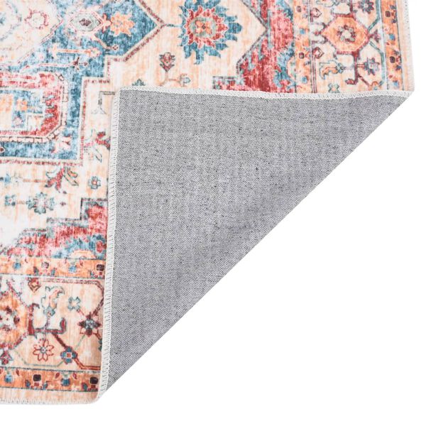 vidaXL Painatettu matto pest&auml;v&auml; moniv&auml;rinen 180x270 cm polyesteri