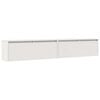 vidaXL Sein&auml;kaapit 2 kpl valkoinen 100x30x35 cm t&auml;ysi m&auml;nty