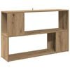 vidaXL Kirjahylly artesaani tammi 100x24x63 cm tekninen puu