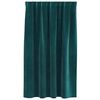 vidaXL Pimennysverhot 2 pcs Tummanvihre&auml; 140 x 140 cm Sametti