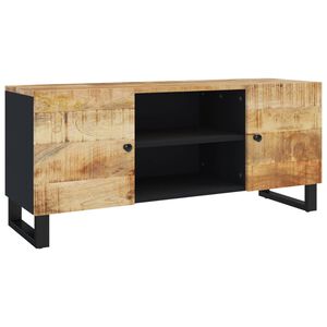 vidaXL TV-taso 105x33x46 cm t&auml;ysi mangopuu