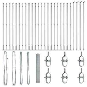 vidaXL Aitalatu Hopea