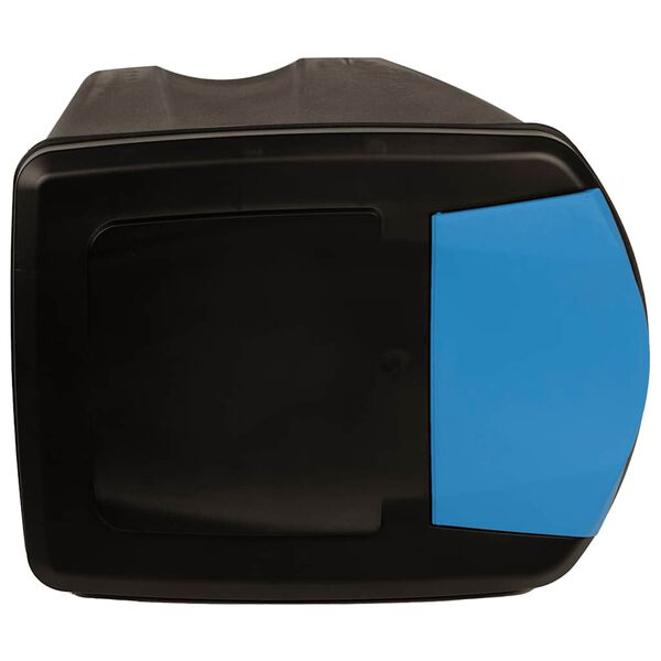 vidaXL Pinottavat roskakorit 4 kpl antrasiitti 100 l