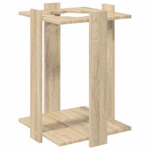 vidaXL Biljardikeppiteline Tekninen puu 42 x 43 x 60 cm Sonoma-tammi