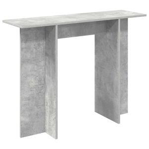 vidaXL Konsolip&ouml;yt&auml; Betoninharmaa 100 x 30 x 75 cm Tekninen puu