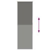 vidaXL Rullaverho Blackout harmaa 55x150 cm Kankaan leveys 50,7 cm
