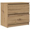 vidaXL TV-taso artesaani tammi 60x35x54 cm tekninen puu