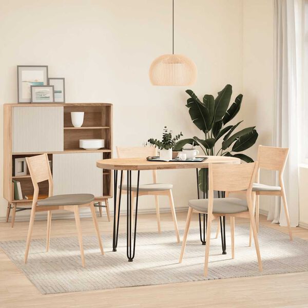 vidaXL konsolipöytien neulajalat, 4 kpl, musta, 72 cm, täysteräs