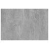 vidaXL Kirjahyllytasot 8 kpl betoninharmaa 60x40x1,5 cm lastulevy