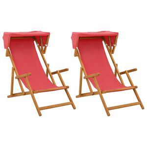 vidaXL Laituri 2 pcs 3 Sijainti Tihe&auml; Eukalyptuspuu Punainen