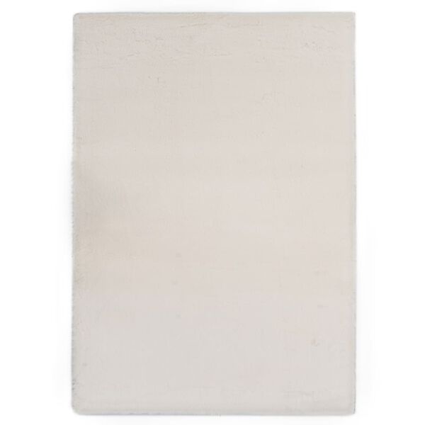 vidaXL Matto 160x230 cm j&auml;niksen tekonahka kerma