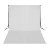 vidaXL Valokuvastudiosarja valot, taustakangas ja heijastin