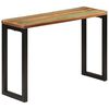 vidaXL Konsolip&ouml;yt&auml; 110x35x75 cm kierr&auml;tetty t&auml;yspuu