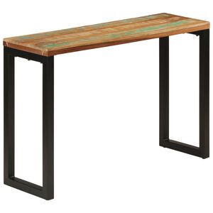 vidaXL Konsolip&ouml;yt&auml; 110x35x75 cm kierr&auml;tetty t&auml;yspuu