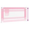 vidaXL Turvalaita sänkyyn pinkki 160x25 cm kangas