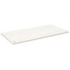 vidaXL P&ouml;yt&auml;levy valkoinen 100x50x2,5 cm t&auml;ysi m&auml;nty