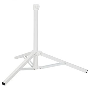 vidaXL Aurinkovarjon Jalusta valkoinen Ter&auml;s for 25-32 mm Pole