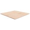 vidaXL Neli&ouml;nmuotoinen p&ouml;yt&auml;levy 90x90x1,5 cm k&auml;sittelem&auml;t&ouml;n tammi