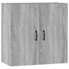 vidaXL TV-sein&auml;kaappi harmaa Sonoma 60x31x60 cm tekninen puu
