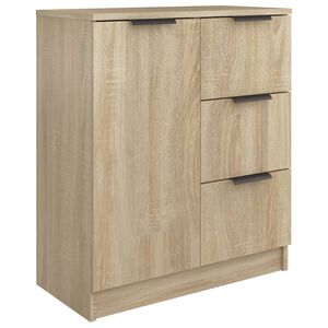 vidaXL Senkki Sonoma-tammi 60x30x70 cm tekninen puu