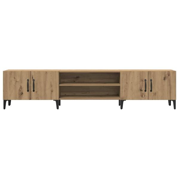 vidaXL TV-taso artesaani tammi 180x31,5x40 cm tekninen puu