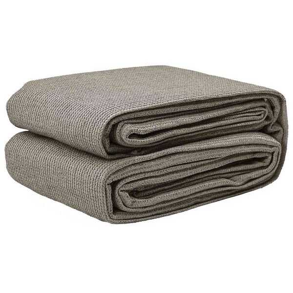 vidaXL Telttamatto Vaaleanharmaa 600 &times; 300 cm Polyeteeni