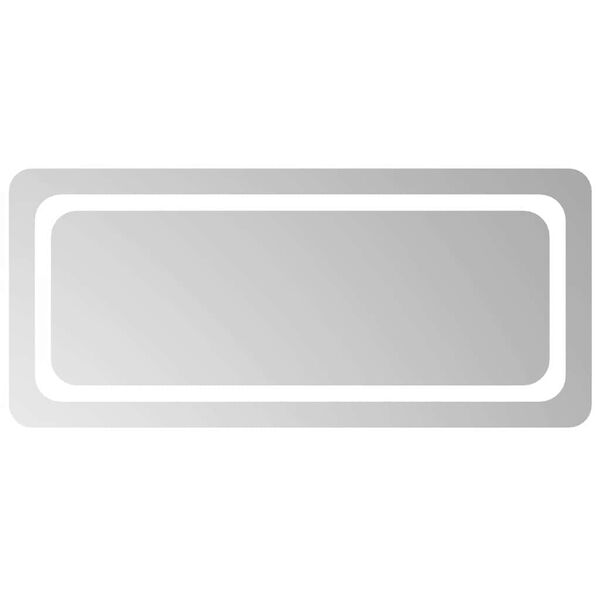 vidaXL Kylpyhuoneen LED-peili 90x40 cm