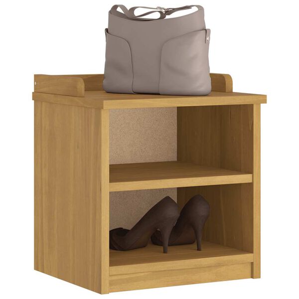 vidaXL Eteisen penkki SANDNES 45x40x50 cm täysi mänty