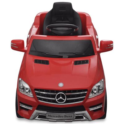 Sähköinen Istuttava-auto Mercedes Benz ML350 Punainen 6V Kauko-ohjaus