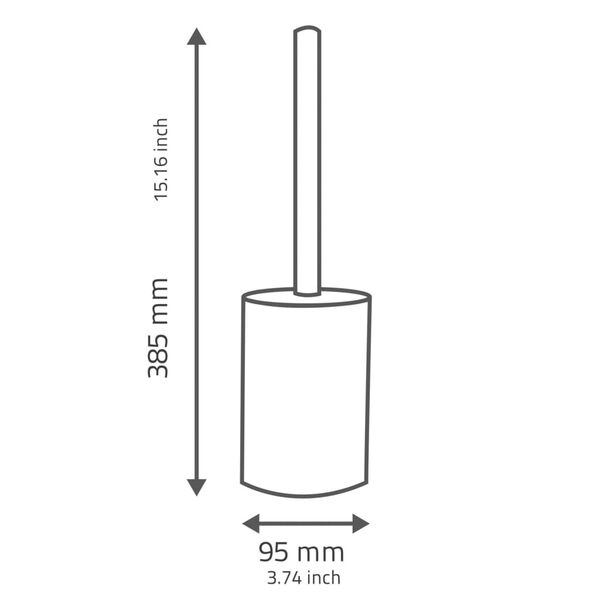 RIDDER WC-harja pidikkeell&auml; tiili antrasiitti