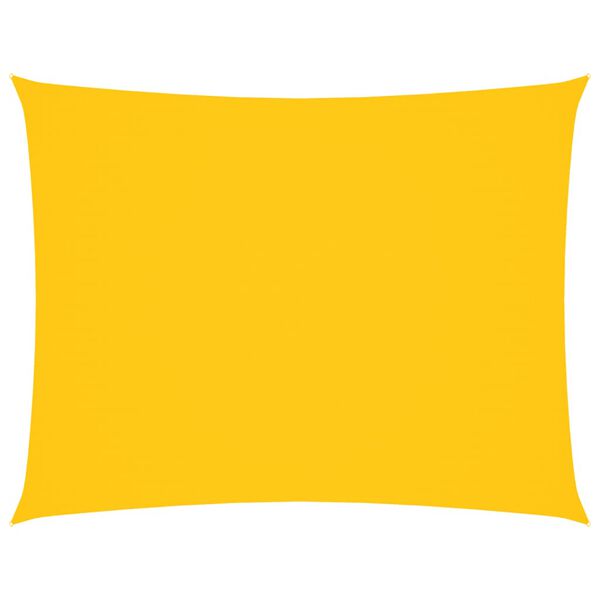 vidaXL Aurinkopurje Oxford-kangas suorakaide 4x5 m keltainen