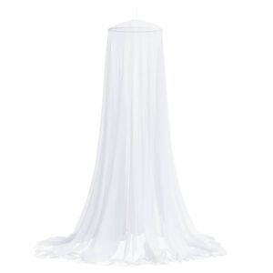 vidaXL Hyttysverkko aurinkovarjolle 220 verkko valkoinen 56x56x220 cm