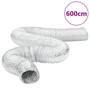 vidaXL Ilmanvaihtokanava alumiini 6 m &Oslash;10 cm