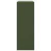 vidaXL Senkki oliivinvihre&auml; 67x39x107 cm ter&auml;s