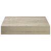 vidaXL Kelluvat sein&auml;hyllyt 4 kpl tammi 23x23,5x3,8 cm MDF