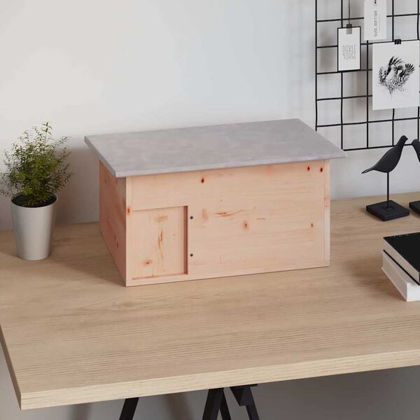 vidaXL Siilitalo 45x33x22 cm puu