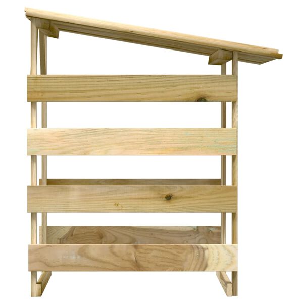 vidaXL Pergola katolla 100x90x100 cm kyll&auml;stetty m&auml;nty